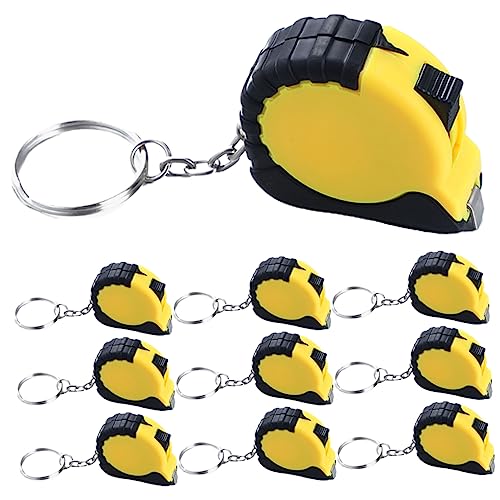 STOBOK 10 Stück Maßband Für Den Schlüsselanhänger Mini Klein Keychain -bandmaß Messen Schlüsselbund Einziehbares Maßband Party Keychain -messband Schlüsselanhänger Maßband Tpr STOBOK 10 Stück Maßband Für Den Schlüsselanhänger Mini Klein Keychain -bandmaß Messen Schlüsselbund Einziehbares Maßband Party Keychain -messband Schlüsselanhänger Maßband Tpr von STOBOK