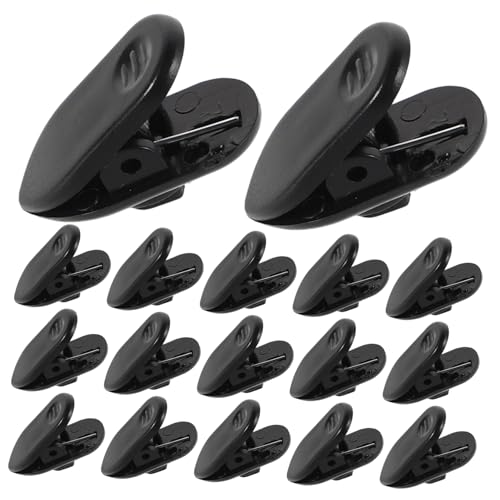 STOBOK 100 Stück Kopfhörerkabel Clips Clips Für Kopfhörer Kopfhörerkabel Clip Kopfhörer Clip Kopfhörer Zubehör Befestigungsdraht Befestigungsclip Draht Clip Für Ohrhörerkabel von STOBOK