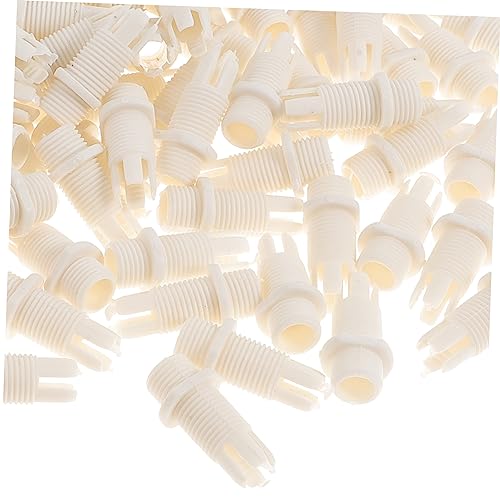 STOBOK 100Stücke Kabelfixierende für Deckenleuchten Pull Clips zur Kabelbefestigung Hochwertige Kunststoffkabelverschraubungen für Effektives Kabelmanagement von STOBOK
