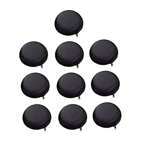 STOBOK 10Stücke Kopfhörer Aufbewahrungstasche Runde Organizer Box für Kabel Zubehör Stoßfest für Reisen Täglichen Gebrauch STOBOK 10Stücke Kopfhörer Aufbewahrungstasche Runde Organizer Box für Kabel Zubehör Stoßfest für Reisen Täglichen Gebrauch von STOBOK