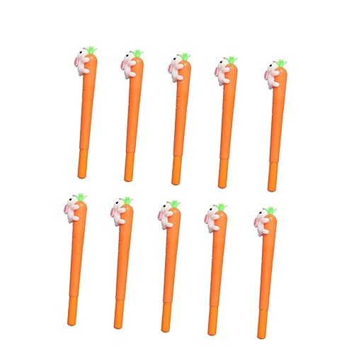 STOBOK 10st Kaninchen-gel-tintenstift Ostergeschenke Kinder Kugelschreiber Zu Ostern -tintenroller Tintenstifte Zu Ostern Strumpffüller Für Ostern Stift Unterschreiben Student Hase von STOBOK