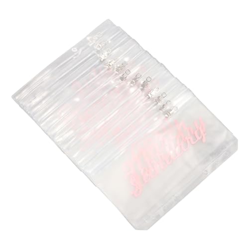 STOBOK 12St aufbewahrungssack bags aktenhülle Beutel Geldtaschen schnellhefter Ordner mit 6 Löchern Binder-Geldumschläge ersetzen Postsack Reißverschlusstasche Bindemittel PVC STOBOK 12St aufbewahrungssack bags aktenhülle Beutel Geldtaschen schnellhefter Ordner mit 6 Löchern Binder-Geldumschläge ersetzen Postsack Reißverschlusstasche Bindemittel PVC von STOBOK