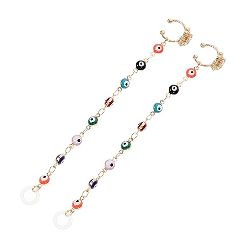 STOBOK 1Paar Verlorene Kopfhörerkette Aus Kupfer Einstellbare Ohrhörer Kette Für Drahtlose Kopfhörer Langlebig Für Sport Perfektes Accessoire von STOBOK