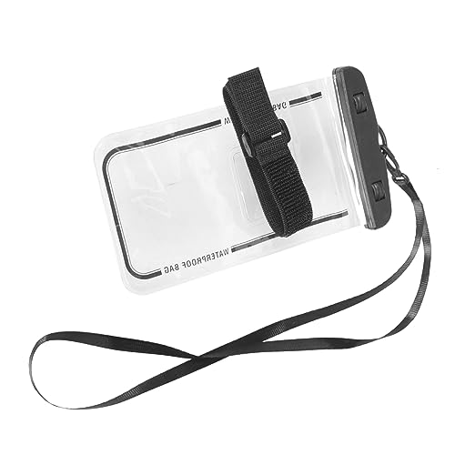 STOBOK 1Satz wasserdichte Handytasche Trageband für Unterwasser Strand Outdoor Aktivitäten Schützt Smartphones vor Wasser für Schwimmen von STOBOK