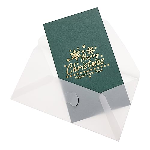 STOBOK 1stk Weihnachts-popup-karte Frohe Weihnachten Weihnachtsgruß Mit Umschlägen Urlaubsgruß Einladung Zur Weihnachtsfeier Segen Für Das Neue Jahr Schreibwaren Spezialpapier 3d Handbuch von STOBOK