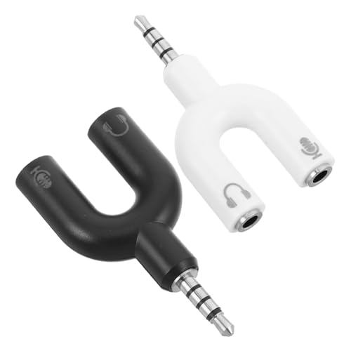 STOBOK 2 Stück Audio Konverter Audio Port Adapter Stereo Audio Ausgang Splitter Adapter Audio Adapter Kopfhörer Splitter Headset Adapter Kopfhörer Adapter Mikrofon Splitter STOBOK 2 Stück Audio Konverter Audio Port Adapter Stereo Audio Ausgang Splitter Adapter Audio Adapter Kopfhörer Splitter Headset Adapter Kopfhörer Adapter Mikrofon Splitter von STOBOK