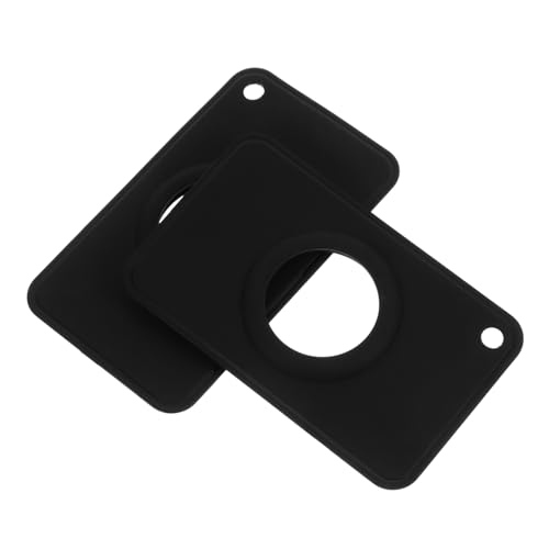 STOBOK 2 Stück Tag Schutzhülle Schutzhalter Anti Lost Charm Anti Lost Schlüsselanhänger Abdeckung Tracker Geldbörse Schutz Charm Tracker Halter Tracer Tasche Anti Lost Tracker von STOBOK