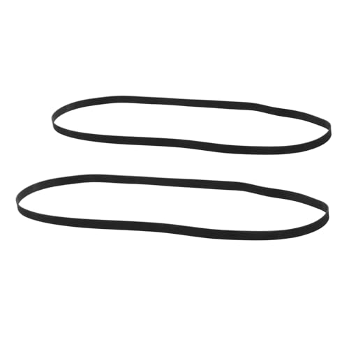 STOBOK 2-teiliger Gummi-Plattenspieler-Riemen: Ersatz-Plattenspieler-Riemen Für Die Wartung Von Kassettenbandgeräten, Plattenspieler-reparaturset STOBOK 2-teiliger Gummi-Plattenspieler-Riemen: Ersatz-Plattenspieler-Riemen Für Die Wartung Von Kassettenbandgeräten, Plattenspieler-reparaturset von STOBOK