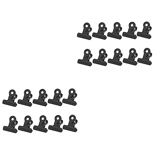 STOBOK 20 STK Metallklammern Klammern Für Geldbinder Scharnierclips Aus Metall Bilder Clips Kupferklammer Preisschild-Clips Datei Geldklammern Büroklammern Mini-Ordner Lagerung Währung von STOBOK