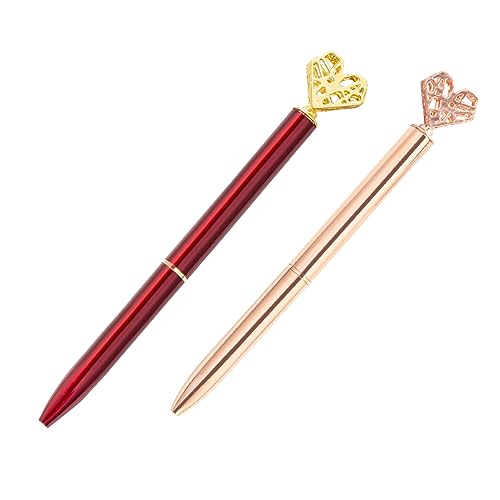 STOBOK 2St Kugelschreiber Liebe Business-Stift Feines Schreibzubehör Hochzeit-Signierstift Briefpapier schreiben studentisches Briefpapier Ich liebe den Schreibstift Metall STOBOK 2St Kugelschreiber Liebe Business-Stift Feines Schreibzubehör Hochzeit-Signierstift Briefpapier schreiben studentisches Briefpapier Ich liebe den Schreibstift Metall von STOBOK
