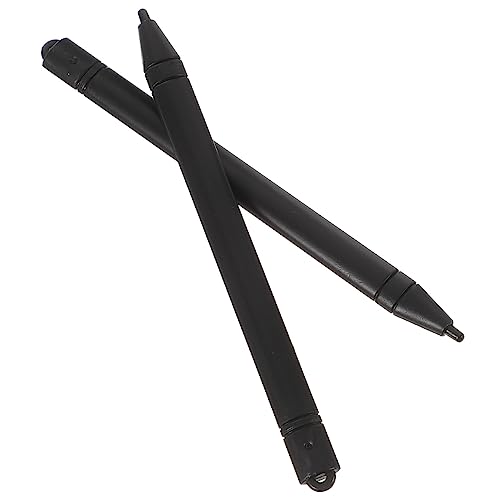 STOBOK 2Stücke Stylus Stift für Tablets Hochpräziser Touch Pen für Grafiktabletts Malerei Zeichnungsdesign Schwarz von STOBOK