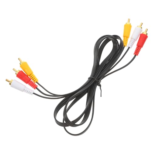 STOBOK 3Paar Av Kabel Audio Videoleitung Plattierte für Tv Computer Dvd Mehr Verlustfreier Signalübertragung Flexibles STOBOK 3Paar Av Kabel Audio Videoleitung Plattierte für Tv Computer Dvd Mehr Verlustfreier Signalübertragung Flexibles von STOBOK