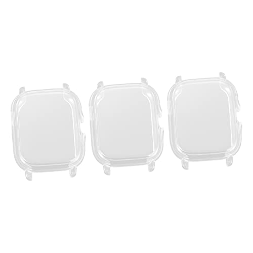 STOBOK 3Stücke TPU Smartwatch Schutzcase für Transparente Schale mit Drop Collision Funktionen Schützt vor Kratzern Passform STOBOK 3Stücke TPU Smartwatch Schutzcase für Transparente Schale mit Drop Collision Funktionen Schützt vor Kratzern Passform von STOBOK