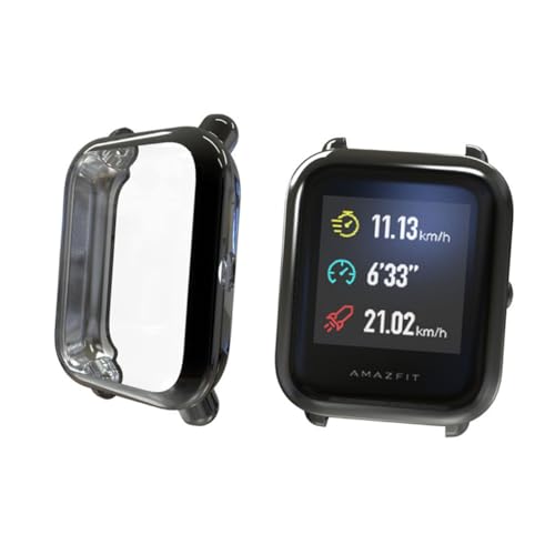 STOBOK 3Stücke Teilige TPU Smartwatch Schutzhülle für Kratzfest Kollisionssicher Transparent Schwarz Stylisches Design für Maximalen Schutz STOBOK 3Stücke Teilige TPU Smartwatch Schutzhülle für Kratzfest Kollisionssicher Transparent Schwarz Stylisches Design für Maximalen Schutz von STOBOK