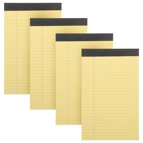 STOBOK Memo Notizblock Legal Notepad Glattes Schreiben Gelb Legal Pad Täglich STOBOK Memo Notizblock Legal Notepad Glattes Schreiben Gelb Legal Pad Täglich von STOBOK