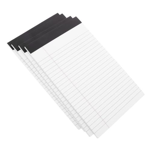 STOBOK 4er-Pack A5-notizbücher mit Spiralbindung Memoplaner Linierte Seiten Scrapbooking-Block Notizblöcke für Die Arbeit Rechtsblock Notizbücher Notizblöcke für Den Täglichen Gebrauch von STOBOK