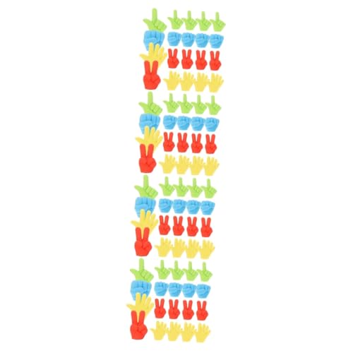 STOBOK 4 Sätze Radierstift-set Hände Radiergummis Süß Erasers for Radiergummi Licht An Das Licht Drehzeug Für Tragbare Radiergummis Für 20 Stück * 4 von STOBOK