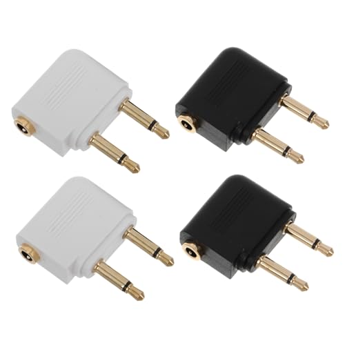 STOBOK 4 Stücke -kopfhörerstecker Doppelstecker-Adapter Airline-kopfhöreradapter Doppelter Kopfhöreranschluss-Adapter Flugzeugadapter Für Kopfhörer Intima Ldpe STOBOK 4 Stücke -kopfhörerstecker Doppelstecker-Adapter Airline-kopfhöreradapter Doppelter Kopfhöreranschluss-Adapter Flugzeugadapter Für Kopfhörer Intima Ldpe von STOBOK