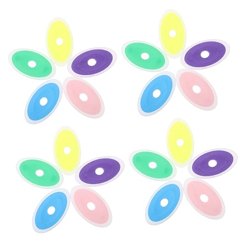 STOBOK 40 Stück Radiergummi Bleistift -top Eraser Schüttgut Tipp Schreibwaren Trocken Abwischbarer Marker-radierer Löschbar Bleistifte Buntstifte Kieselgel von STOBOK