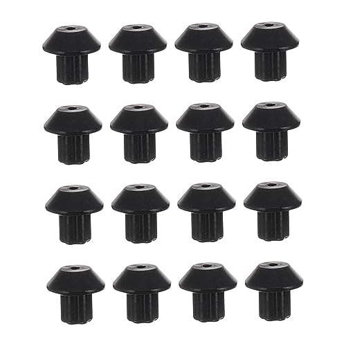 STOBOK 48 Stück Gummifüße Herd Gitterfuß Für Reichweite Sortiment Ersatzteile Aluminium Austausch Des Brennerrostes Brennerroste Ersetzen Range-bein Rostfuß Gummi-gitterfüße Black von STOBOK