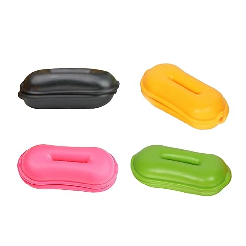 STOBOK 4Stücke Ohrhörer Schnuraufwickler Kreative Erdnussform Kopfhörer Organizer mit Schutzhülle für USB Kabel für Reisen Täglichen Gebrauch Zufällig STOBOK 4Stücke Ohrhörer Schnuraufwickler Kreative Erdnussform Kopfhörer Organizer mit Schutzhülle für USB Kabel für Reisen Täglichen Gebrauch Zufällig von STOBOK