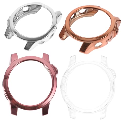 STOBOK 4Stücke Teiliges TPU Uhrengehäuse für Fenix Abnehmbarer Kratzfester Schutz mit Transparenten Farbigen Varianten für Smartwatch Benutzer STOBOK 4Stücke Teiliges TPU Uhrengehäuse für Fenix Abnehmbarer Kratzfester Schutz mit Transparenten Farbigen Varianten für Smartwatch Benutzer von STOBOK