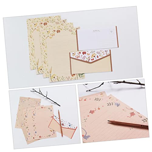 STOBOK 5 Briefpapier eintrach geldumschläge Briefumschläge aus Papier bunte Umschläge japanische Schreibwaren farbige Umschläge leer Umschlaghülle schmücken Schreibpapier Kind einstellen von STOBOK