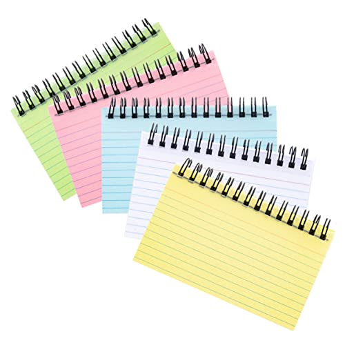 STOBOK 5 Stücke Mini Notebook Spirale Notizblock für Täglichen Notizen Memo Pad Inspirationen Tragbare und STOBOK 5 Stücke Mini Notebook Spirale Notizblock für Täglichen Notizen Memo Pad Inspirationen Tragbare und von STOBOK