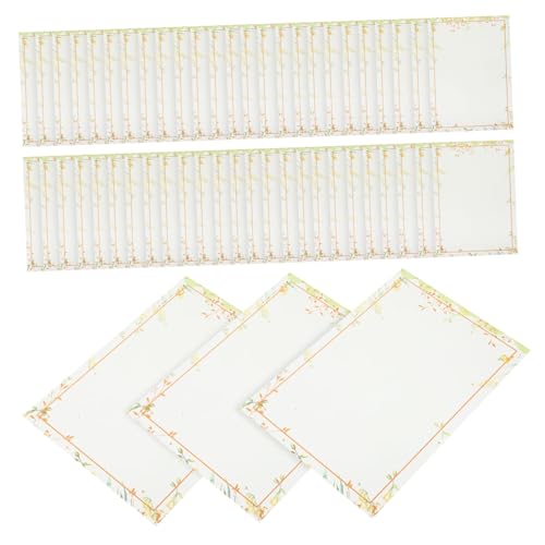 STOBOK 50 Blatt Vintage Briefpapier Pergament Schreibwaren für Briefe edles briefpapier Schreibutensilien Briefpapier schreiben Papier für Einladung tragbares Briefpapier STOBOK 50 Blatt Vintage Briefpapier Pergament Schreibwaren für Briefe edles briefpapier Schreibutensilien Briefpapier schreiben Papier für Einladung tragbares Briefpapier von STOBOK