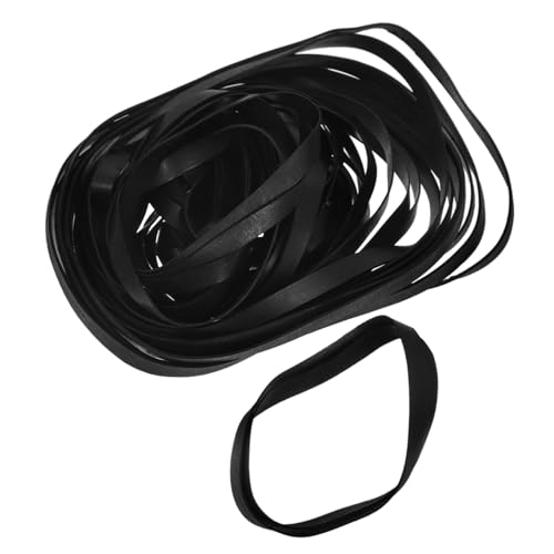 STOBOK 50 Stück Gummiriemen für Tonbandgerät Kassettenwartungsriemen Gummiriemen für Recorder Riemen für Kassettenspieler aus Gummi Recorder Gummiband Kassettengurte Black von STOBOK