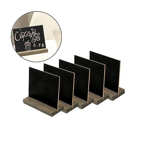 STOBOK 5 Stücke Mini Tafel Schreiben Tablets Für Weihnachten Abendessen Mit Holz Unterstützung Zeichen STOBOK 5 Stücke Mini Tafel Schreiben Tablets Für Weihnachten Abendessen Mit Holz Unterstützung Zeichen von STOBOK