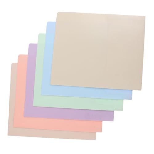 STOBOK 6 Stück Makkaron -farbordner Schulaktenorganisator Plastikdateiordner Büroordner Papier-organizer-ordner Dokumenten-organizer Aus Kunststoff Projektordner Pp von STOBOK