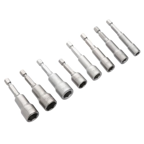 STOBOK 8Stücke Teiliges Bohrer Bithalter Set Vanadium für Sechskantschaft für Vielseitige Anwendungen mit Akkuschraubern STOBOK 8Stücke Teiliges Bohrer Bithalter Set Vanadium für Sechskantschaft für Vielseitige Anwendungen mit Akkuschraubern von STOBOK