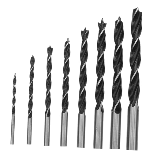 STOBOK 8Stücke Teiliges Bohrer Set Hochharter Holzbohrer für Präzises Bohren Tragbar und Leicht für Handbohrmaschinen und Professionelle Anwendungen STOBOK 8Stücke Teiliges Bohrer Set Hochharter Holzbohrer für Präzises Bohren Tragbar und Leicht für Handbohrmaschinen und Professionelle Anwendungen von STOBOK
