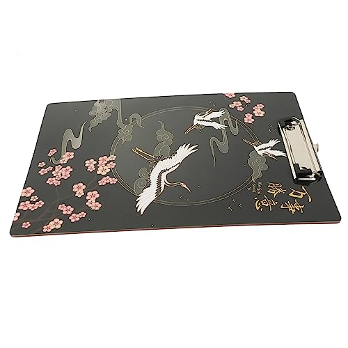 STOBOK Acryl Blatt Papier Klemmbrett Bürozubehör A4 Klemmbrett Akten Klemmbrett A4 Aktenordner Papier Akten Organizer Schreibgrundplatte Schreibtafel Neuartige Aktenklammer von STOBOK