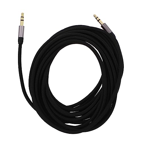 STOBOK Audio Aux Kabel Hochwertiges Stereo Klinkenkabel für Kopfhörer Lautsprecher Player Verlustefreie Klangqualität Strapazierfähiges Nylon Universelle von STOBOK