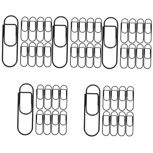 STOBOK Clips 100 STK Stifthalter Für Büroklammern Planer-Clips Buchleseclips Dekorative Büroklammern Banknotenklammern Abnehmbarer Stiftclip Stiftclips Klein Bindemittel Pin-typ Metall von STOBOK