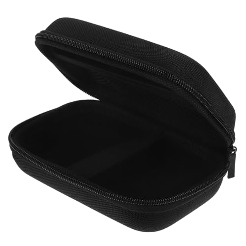 STOBOK Kompaktkamera-gehäuse Hartschalen-Tragetasche Aus Eva Für Mini-drucker Kabel Powerbank Kleiner Tech-Organizer Schwarz von STOBOK