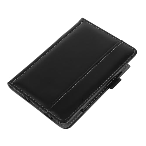 STOBOK E Book Schutzhülle Lederhülle Ebook Case Niedliche Hülle Cover Für Ebook Electronic Book Reader Hüllen Reader Cover Case Readerhülle Reader Schutzhülle Kunstleder Schwarz von STOBOK