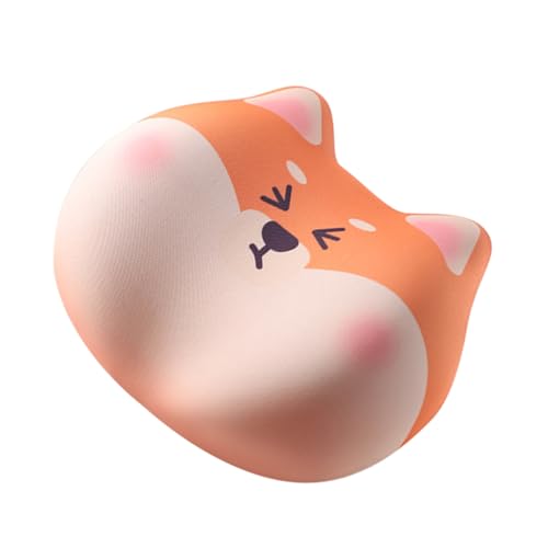 STOBOK Ergonomisches Computer Handgelenkstützkissen Mit Entzückenden Hundemustern Mauspad Für Handgelenkspause Memory Foam Handballenauflage Für Büro Zuhause von STOBOK