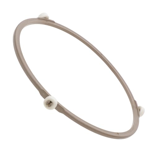 STOBOK Ersatz Mikrowellen Drehteller Ring Stabiler Stützring für Runde Glasplatten Kompatibel mit Mikrowellen Sorgt für Gleichmäßige Wärmeverteilung von STOBOK