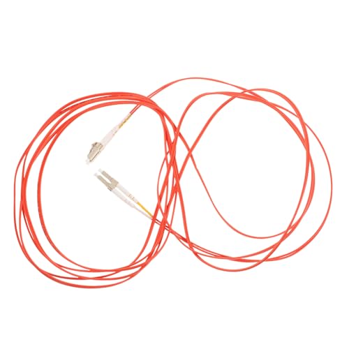 STOBOK Faser-Jumper Glasfaser digitales optisches Audiokabel Faserwerkzeuge Optisches Audiokabel für Soundbar Faserspleißer Faserkabel LWL-Patchkabel Kabelmod PVC Orange von STOBOK