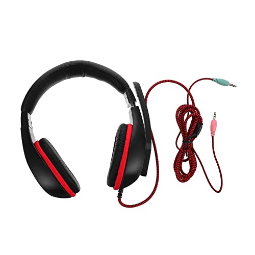 STOBOK Gaming Kopfhörer Over Ear mit Mikrofon Kabelgebundenes PC Headset Atmungsaktive Ohrenschützer Verstellbares Mikrofon für PC Gaming Komfort Beim STOBOK Gaming Kopfhörer Over Ear mit Mikrofon Kabelgebundenes PC Headset Atmungsaktive Ohrenschützer Verstellbares Mikrofon für PC Gaming Komfort Beim von STOBOK