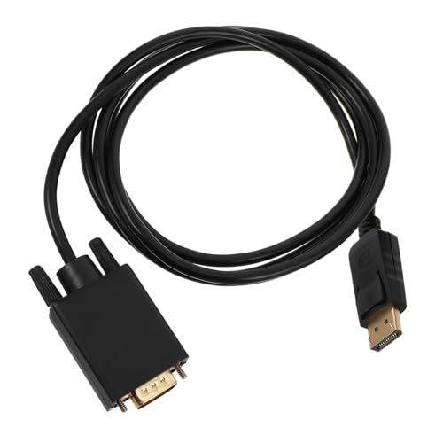 STOBOK Konvertierungskabel Für Audio- Und Videogeräte Dp-zu-vga-adapter Laptop-zu-monitor- Vga-zu-displayport-adapter Vga-kabel Monitorkabel Black Kupferkern STOBOK Konvertierungskabel Für Audio- Und Videogeräte Dp-zu-vga-adapter Laptop-zu-monitor- Vga-zu-displayport-adapter Vga-kabel Monitorkabel Black Kupferkern von STOBOK