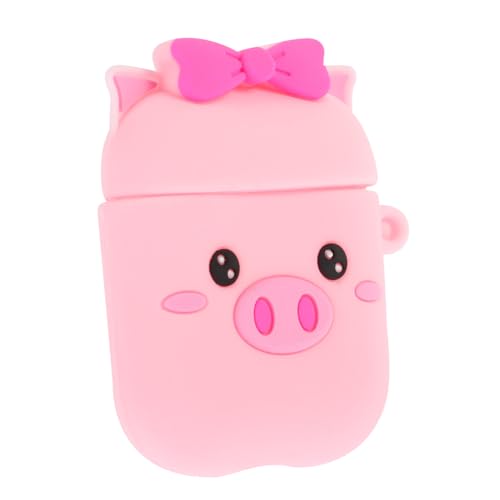 STOBOK Kopfhörer-Organizer kopfhörertasche kopfhörer Box kopfhörer etui drahtlos Kopfhörerhülle des Aussehens Tipps Wireless kopfhörer Schutzabdeckungen Kopfhörer-Hüllen Kieselgel Rosa von STOBOK