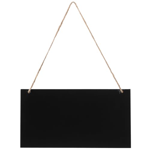 STOBOK Kreidetafel Hängebrett Abwischbare Holztafel für Nachrichten Erasable Blackboard mit Hanfseil Deko Memoboard für Zuhause Schule und Büro STOBOK Kreidetafel Hängebrett Abwischbare Holztafel für Nachrichten Erasable Blackboard mit Hanfseil Deko Memoboard für Zuhause Schule und Büro von STOBOK