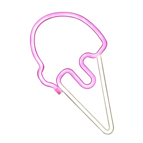 STOBOK LED Eiskrem Neonlampe Dekorative Wandlampe Für Schlafzimmer Bar Und Party Für Raumgestaltung Und Stimmungsvolle STOBOK LED Eiskrem Neonlampe Dekorative Wandlampe Für Schlafzimmer Bar Und Party Für Raumgestaltung Und Stimmungsvolle von STOBOK