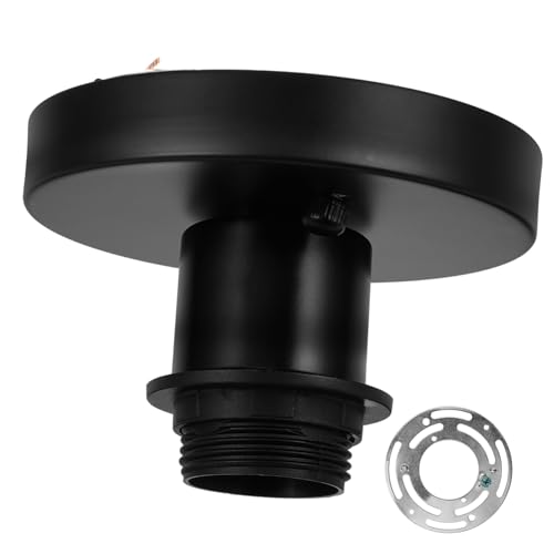 STOBOK Lampenfassung mit Ring Lampenhalterung für DIY Deckenleuchten Robustes Einfach zu Installieren Vielseitig Einsetzbar von STOBOK