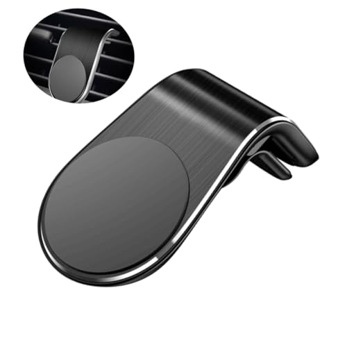 STOBOK Magnetische Autohalterung für Handy Kfz Halterung mit Federclip Kompatibel mit Smartphones Einfache Schützt Lüftungsgitter für Sicheres Fahren von STOBOK