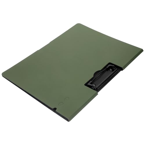 STOBOK Mappe write board clipboard Dokumentenhefter Schreibbrett für Präsentationen Klemmbretter Ordner schreibtafel Bleistiftskizze Zwischenablage Schreibunterlage Plastik Dark Green STOBOK Mappe write board clipboard Dokumentenhefter Schreibbrett für Präsentationen Klemmbretter Ordner schreibtafel Bleistiftskizze Zwischenablage Schreibunterlage Plastik Dark Green von STOBOK